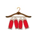 Fashion hanger symbol