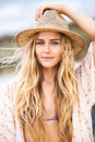 Fashion lifestyle, Attractive woman in hat
