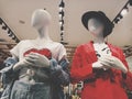 Fashion Mannequins in shop