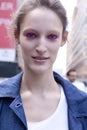 Fashion model Franzi MÃÂ¼ller beauty portrait in New York