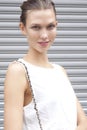 Fashion model Karlie Kloss portrait in New York Royalty Free Stock Photo