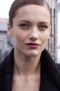 Fashion model Karmen Pedaru beauty portrait in New York