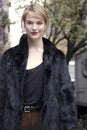 Fashion model Martha Streck beauty portrait in New York