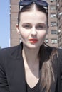 Fashion model Vasilisa Pavlova portrait Royalty Free Stock Photo