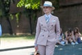 Fashion people at Pitti Immagine of Uomo