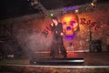 Fashion performance Art Chaos in night club Black Rose in Kirov