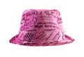 Fashion Pink Hat Royalty Free Stock Photo