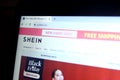 fashion retailer Shein website