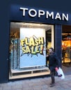 Fashion retailer Topman Royalty Free Stock Photo