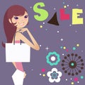 Fashion sale Royalty Free Stock Photo