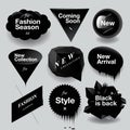 ?Fashion sale speech bubbles set Royalty Free Stock Photo