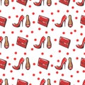 Fashion seamless pattern