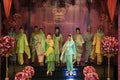Tenunan Pahang Fashion show Royalty Free Stock Photo