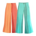 Fashion store women pants clothing