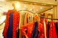 Fashion stores, women are looking for the latest fashions