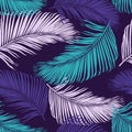 Fashion tropical seamless pattern.