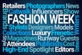 Fashion Week Word Cloud