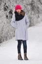 Fashion winter woman