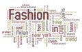 Fashion Word Cloud