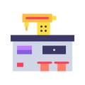 Fashion Workshop Icon Image.