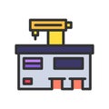 Fashion Workshop Icon Image.