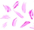 Pink grungy smears and strokes fashionable background