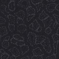 Fashionable digital camouflage pattern. Urban camo halftone dots black texture. Vector