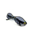 Fashionable eyeglasses or sunglasses isolated on plain white background Royalty Free Stock Photo