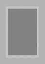 Fashionable frame grey color flat lay style and rectangle for copy space, empty frame grey for banner design, template of grey