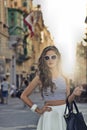 Fashionable girl Royalty Free Stock Photo