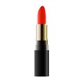 Fashionable glamour lipstick isolated. Realistic luxury red lipstick. Cosmetic accessory. Opened Lipstick vector.