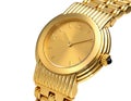 Fashionable golden watch