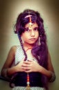 Fashionable indian asian girl portrait Royalty Free Stock Photo
