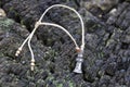 Fashionable lighthouse silver pendant