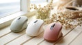 Elegant And Nature-inspired Mouses In Subtle Colors