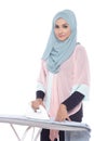 Fashionable muslimah woman