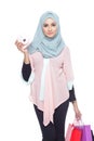 Fashionable muslimah woman