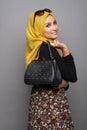 Fashionable muslimah woman