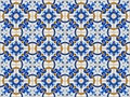 Fashionable pattern in the Arab style, seamless background, arabesque vector.