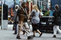 Street fashion in New York, Manhattan.