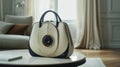 A fashionable smart bag equipped with GPS tracking and safety features as well as a builtin speaker for handsfree phone