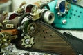 Fashionable steam punk goggles accessories collection