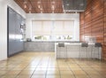 fashionable stylish Kitchen interior