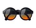 Fashionable sunglasses reflect modern elegance