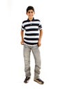 Fashionable teenager boy Royalty Free Stock Photo