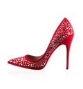 Fashionable women high heel shoe