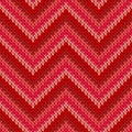 Fashionable zigzag chevron stripes knit texture