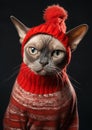 Fashionably Feline: A Winter Lookbook with a Discontented Twist