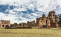 Fasil Ghebbi, castle in Gondar, Ethipia Heritage Royalty Free Stock Photo