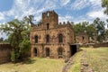 Fasil Ghebbi, royal castle in Gondar, Ethipia